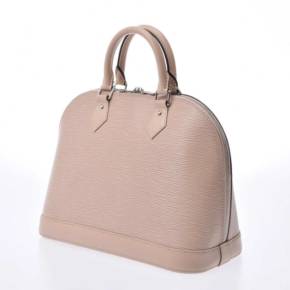 Louis Vuitton Leather Dune Epi Alma Handbag Black
